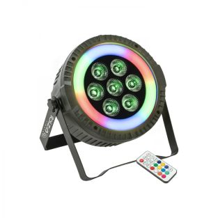 Ibiza Light Thinpar Led Ring extra platte Par projector