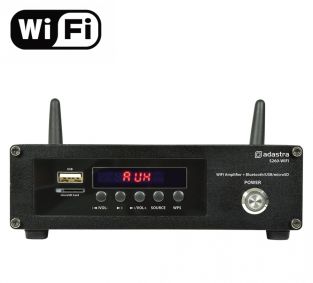 Adastra S260-WIFI Internet streaming versterker 2x60W