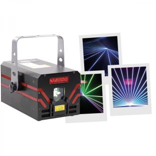 Evolite M2000 Professionele RGB laser met 128 animatie programma's
