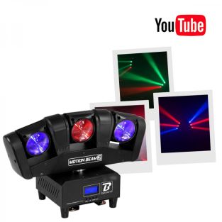 BoomTone DJ Motion Beam 3 Pan en Tilt Led lichteffect
