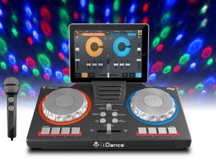 iDance Audio XD101n Zwart DJ controller + microfoon