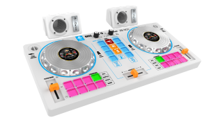 iDance 7-in-1 DJ Mixer met BT en speakers XD301 White