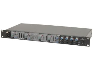 Refurbished Citronic Z44R 1U 4x zone 2x microfoon 2x lijn 19" rack mixer met DSP