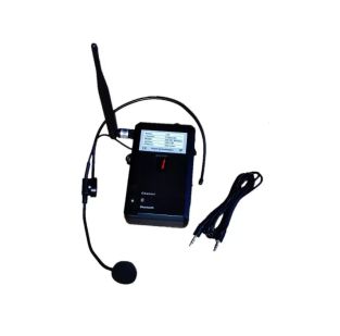 Event Technologies 3-kanaals Silent Disco zender met headset bluetooth