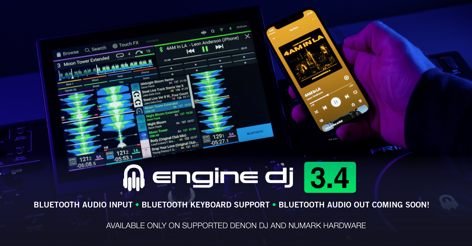 Revolutionaire Software Update 3.4 voor Engine DJ controller