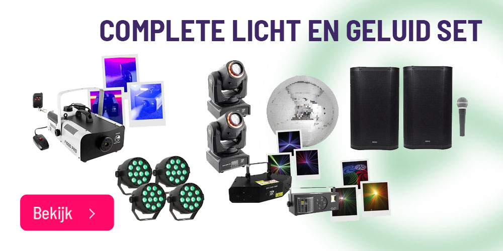 Complete licht sets, bekijk ze hier!