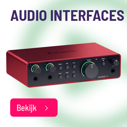 Audio interface kopen?