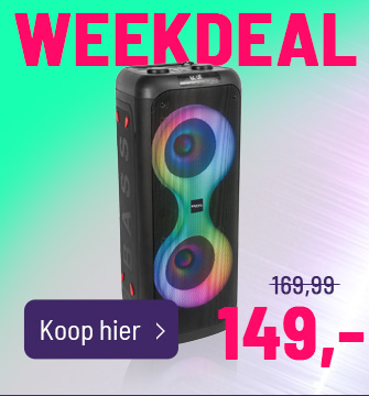 Weekdeal bij DJ Stunter