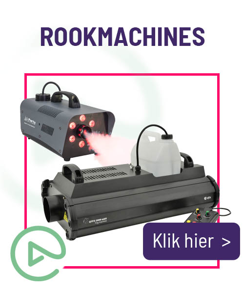 Rookmachines koop je bij DJ Stunter